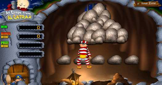 Бонусный раунд слота Побег из Алькатраса Бонусная игра игрового автомата An Escape from Alcatraz