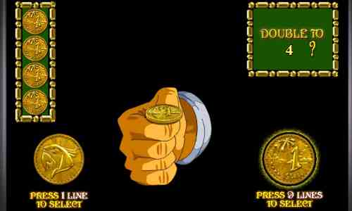 Рискованный раунд в слоте Остров Риск-игра в автомате Island