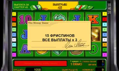 Бесплатные вращения в автомате Баксы Фри-спины в слоте The Money Game